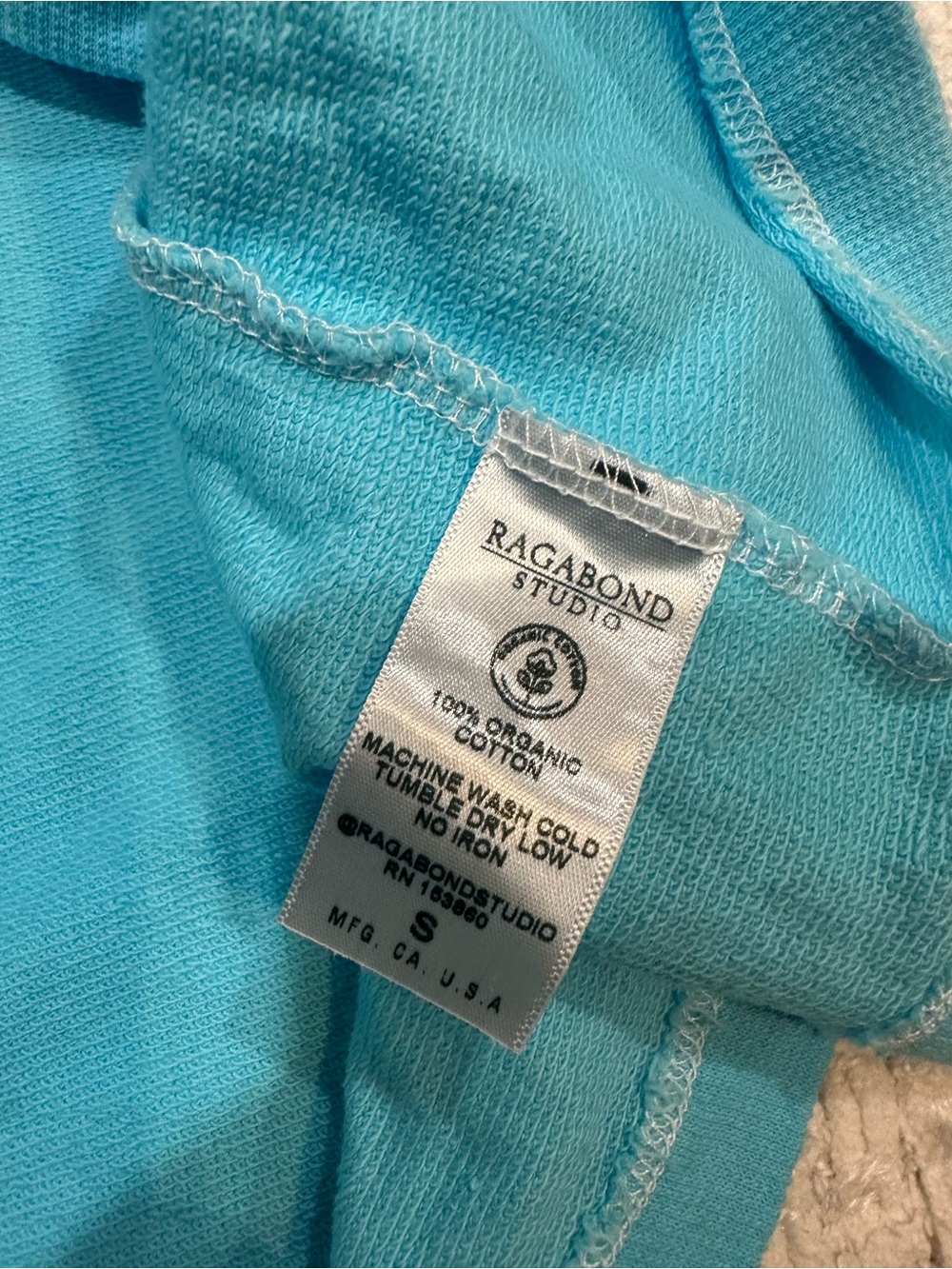 Ragabond studio blue collegiate “62” ringer tee - Picture 7 of 7